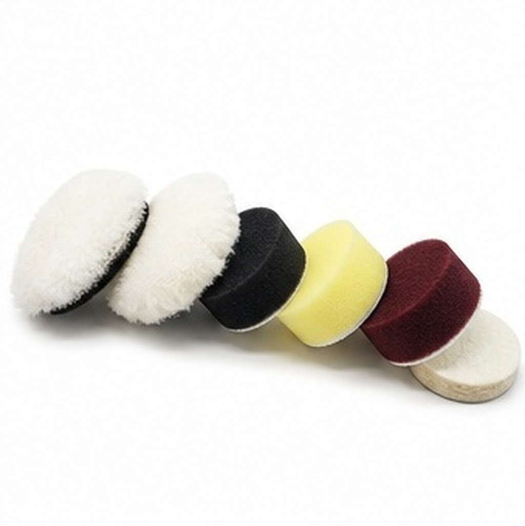 Polish Pad Set Buffer - 7Pcs Car Polishing Buffing Sponge Pads