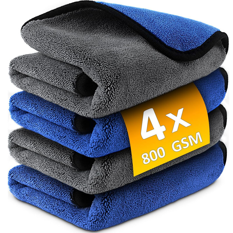 Microfiber Towel Detailing - 1-4pcs Soft Microfiber Car Washing Towels