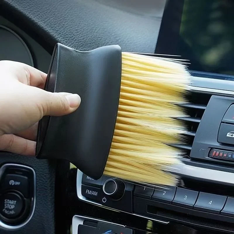 Car Cleaning Brush - Car Interior Sweeping Dust Soft Brush