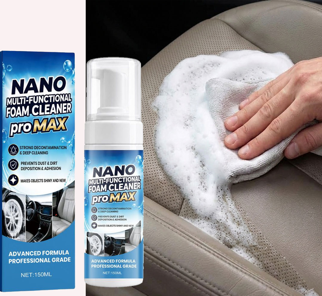 Odor Eliminator Car - Foam Cleaner Cleaning Stubborn Stains Eliminate