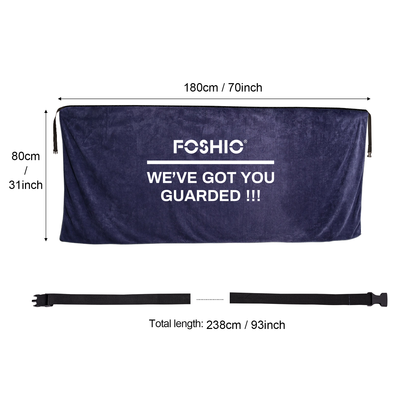 EHDIS 180cm Microfiber Car Doo - Microfiber Towel Detailing ulasan dan harga