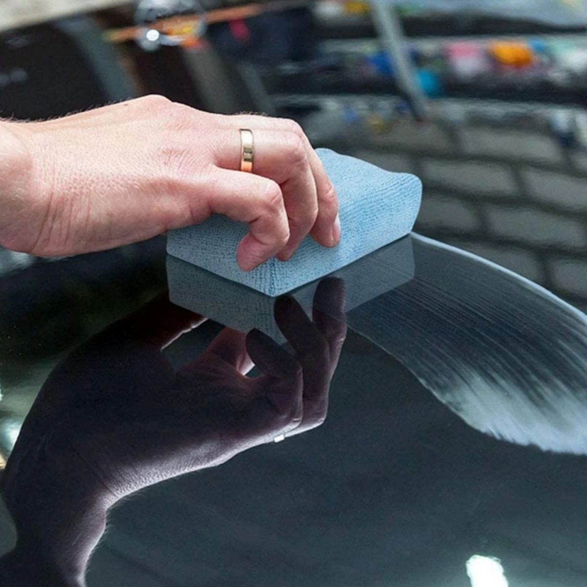 8Pcs Microfiber Car Wax Applic - Wax Applicator Pad ulasan dan harga