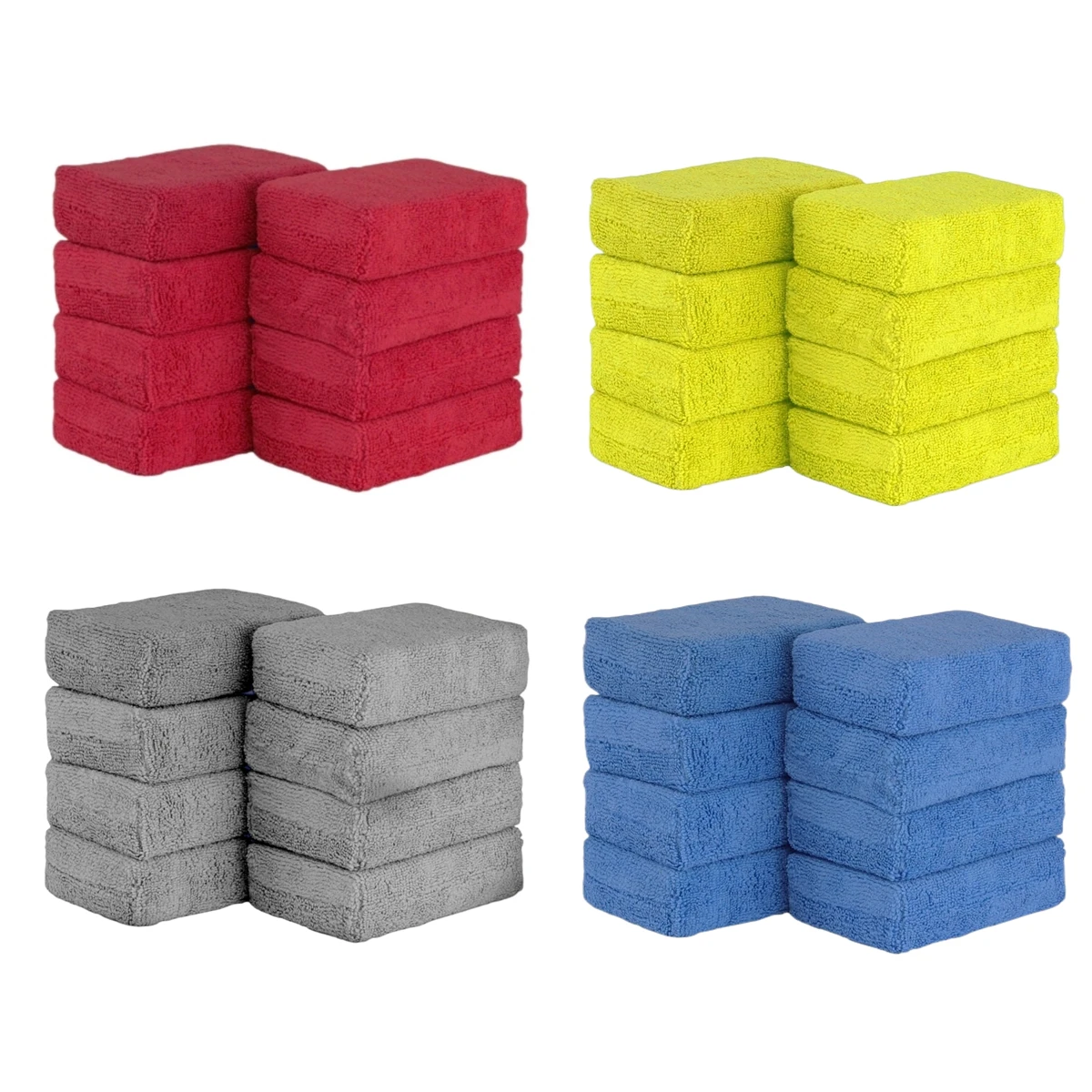 8Pcs Microfiber Car Wax Applic - Wax Applicator Pad ulasan dan harga