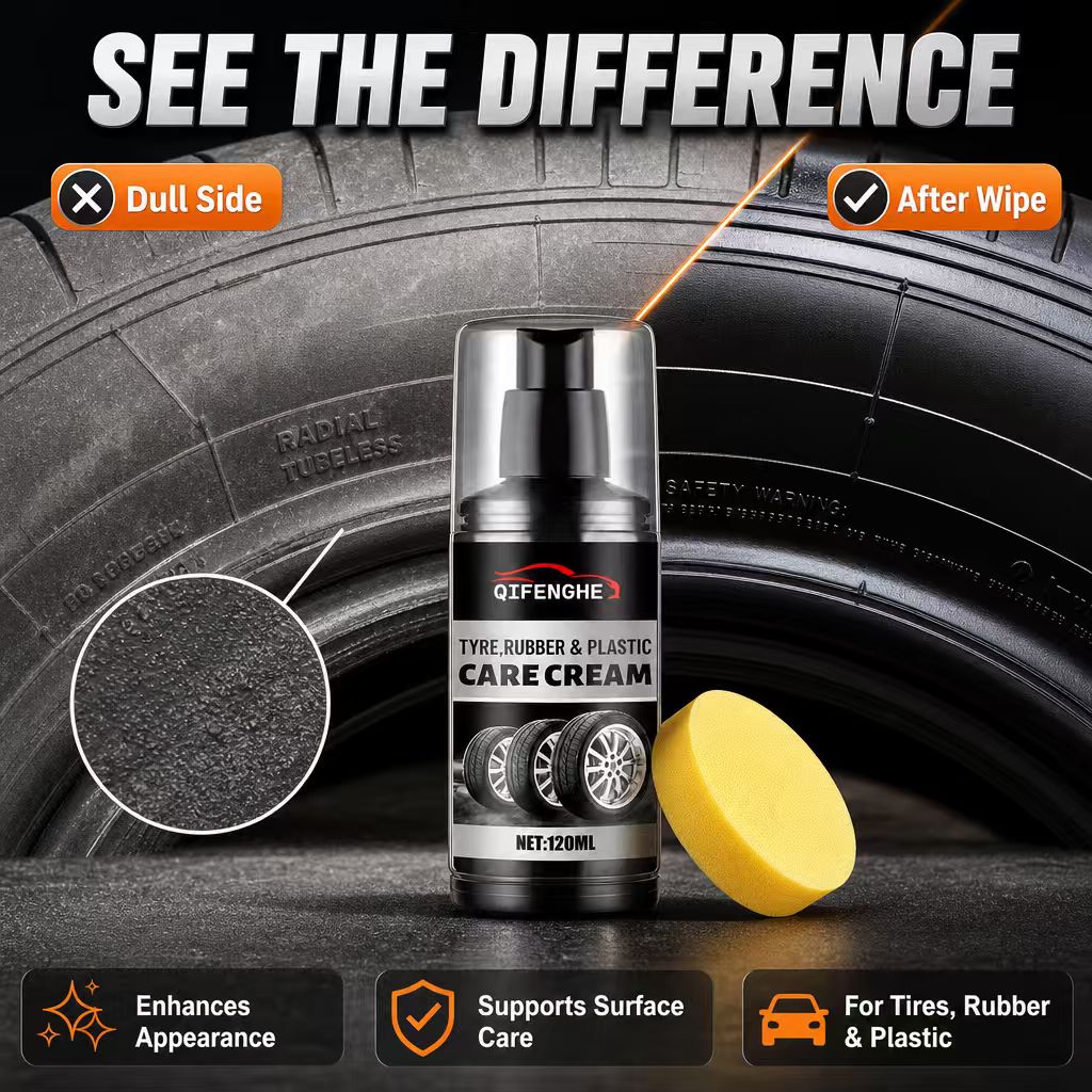 Tyre Rubber Plastic Care Cream - Trim Restorer Plastic ulasan dan harga