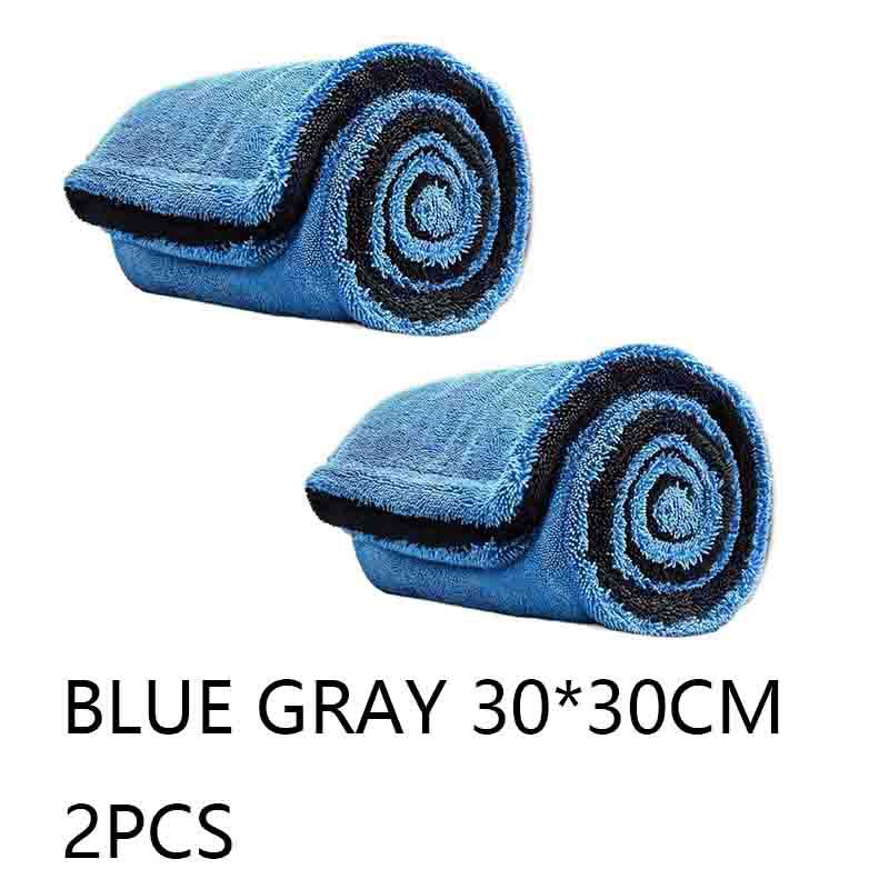 1/2PC 1000GSM Dual-Sided Micro - Microfiber Towel Detailing ulasan dan harga