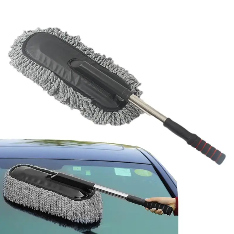 Car Washing Mop Telescopic Han - Car Cleaning Brush ulasan dan harga