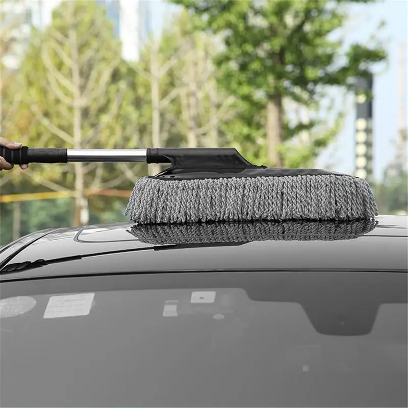 Car Washing Mop Telescopic Han - Car Cleaning Brush ulasan dan harga