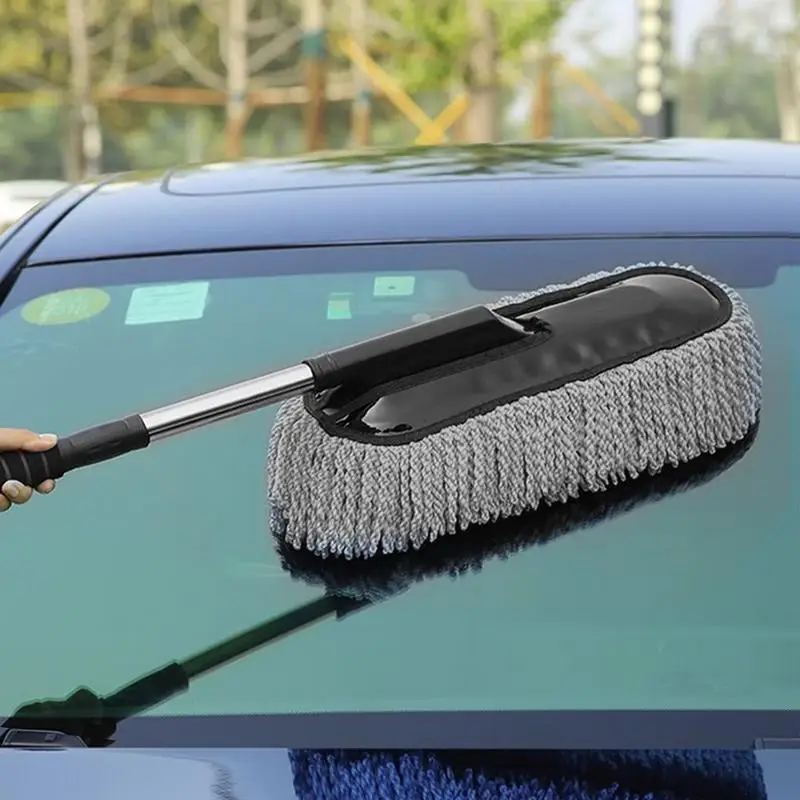 Car Washing Mop Telescopic Han - Car Cleaning Brush ulasan dan harga