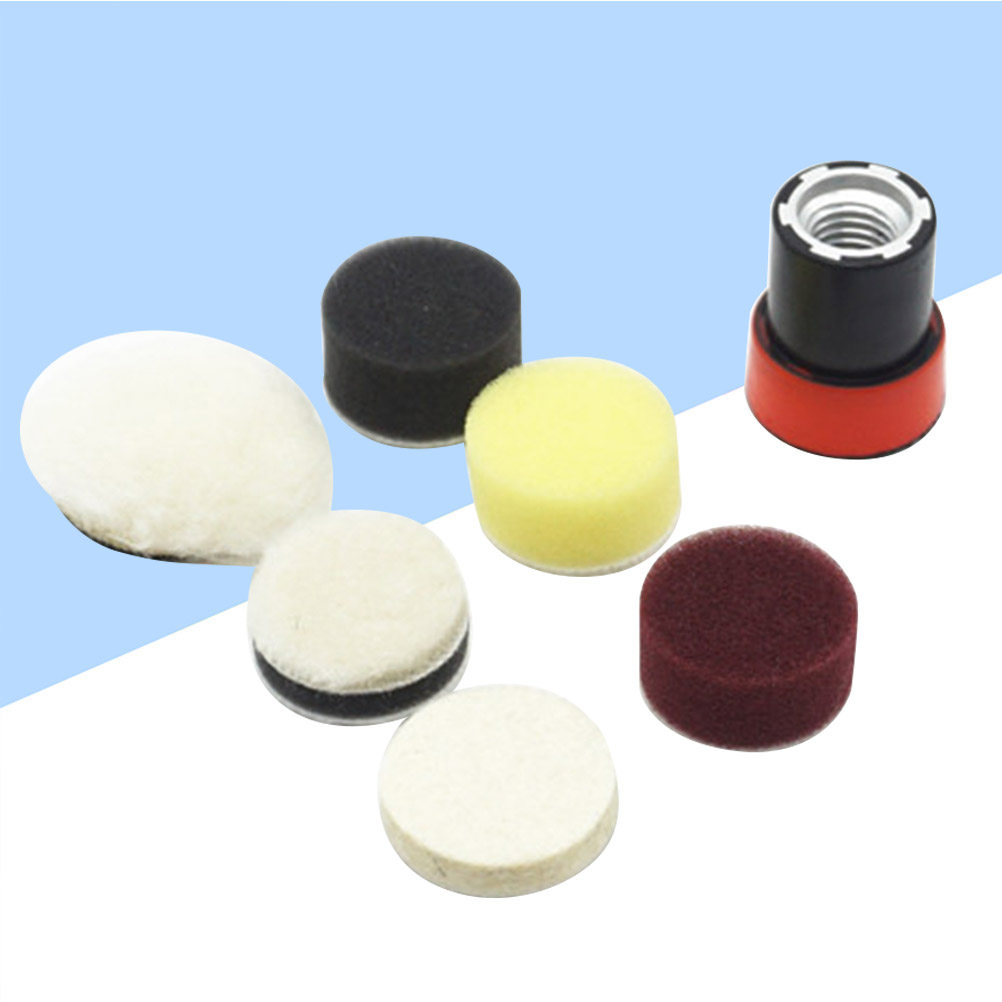 7Pcs Car Polishing Buffing Spo - Polish Pad Set Buffer ulasan dan harga