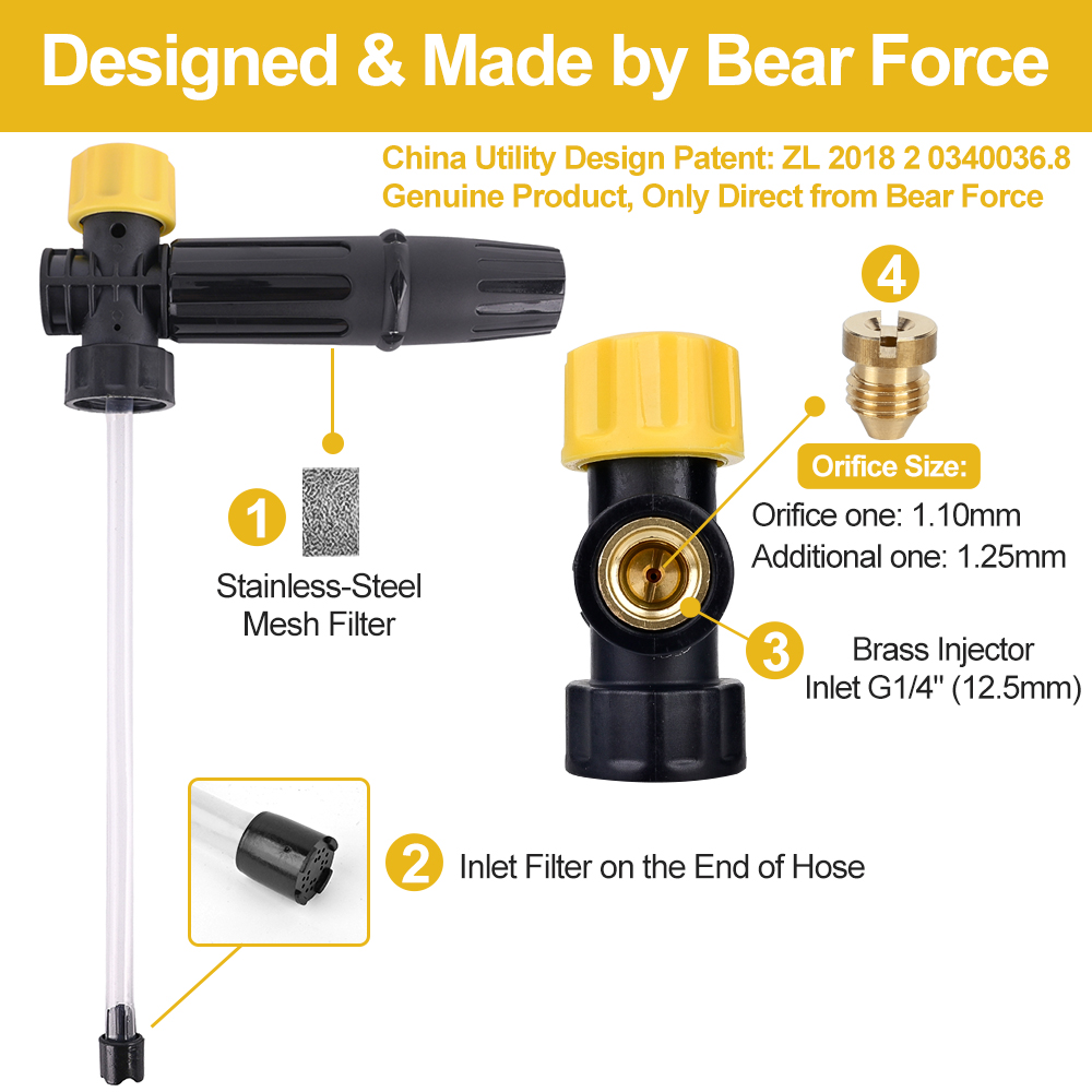 Pressure Washer Adjustable Foa - Foam Cannon Car Wash ulasan dan harga