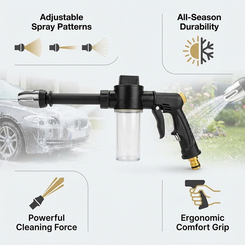 High Pressure Car Washing Spra - Pressure Washer Foam Gun ulasan dan harga
