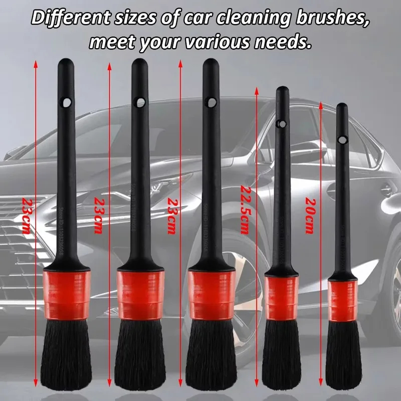 New Car Detailing Brushes Kit  - Detailing Brush Set ulasan dan harga