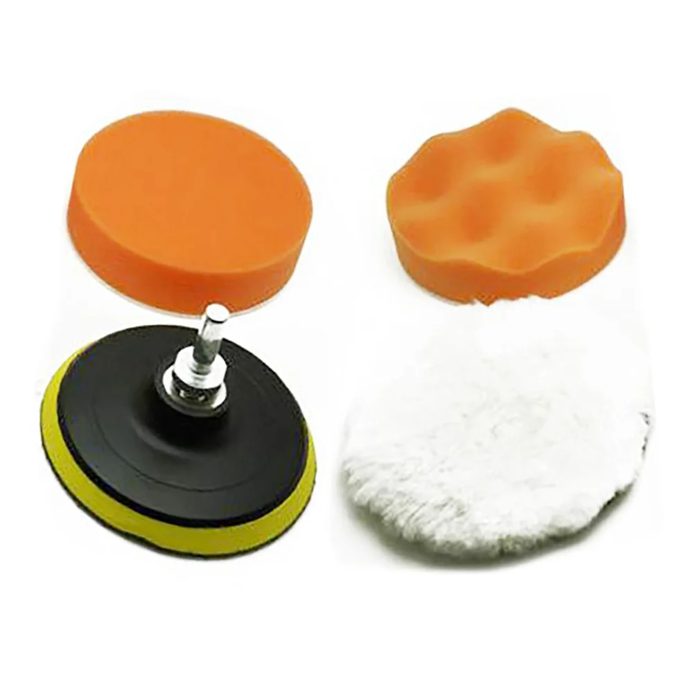 4pcs/Set ​Gross ​Polish Polish - Polish Pad Set Buffer ulasan dan harga