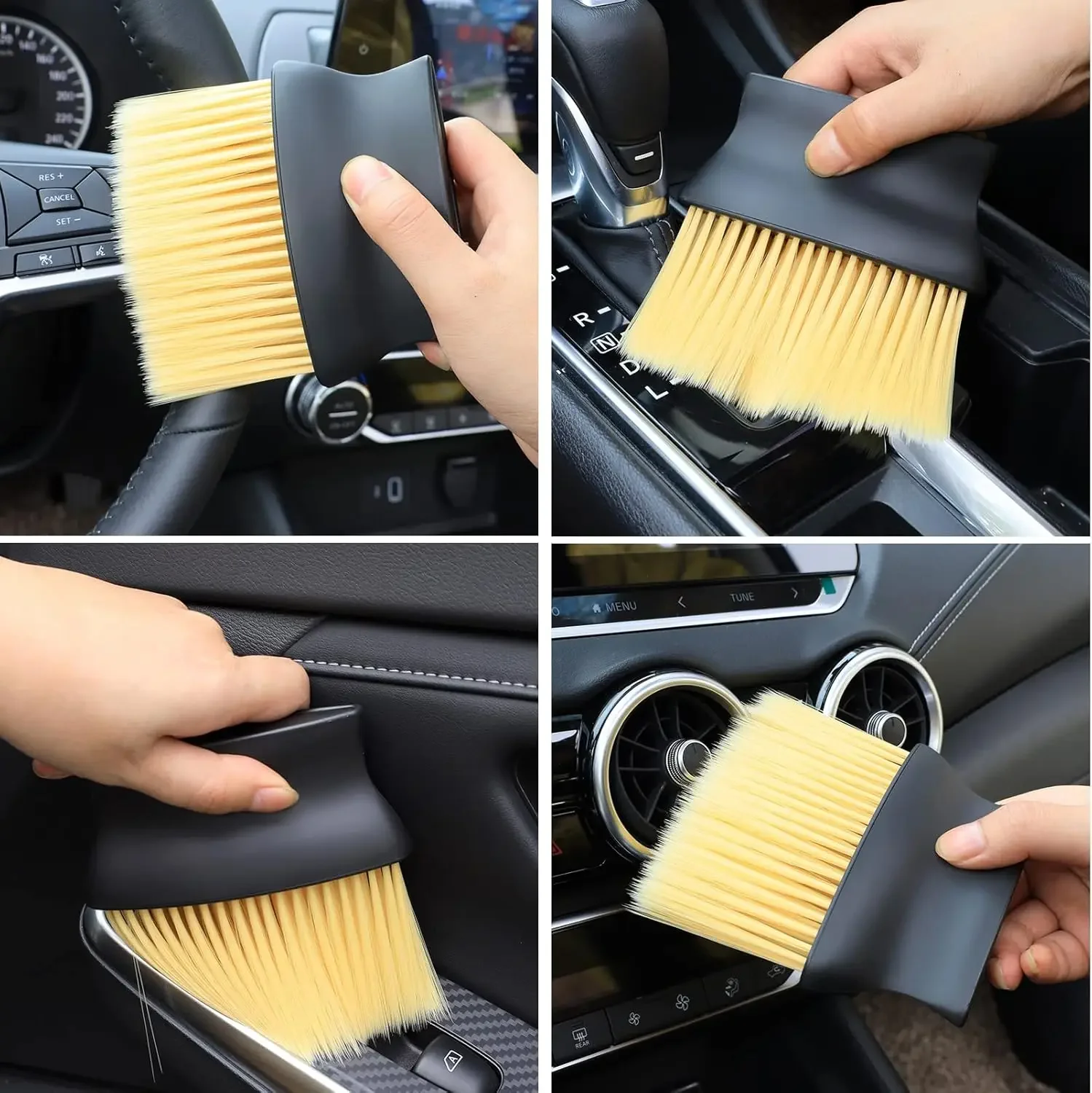 Car Interior Sweeping Dust Sof - Car Cleaning Brush ulasan dan harga