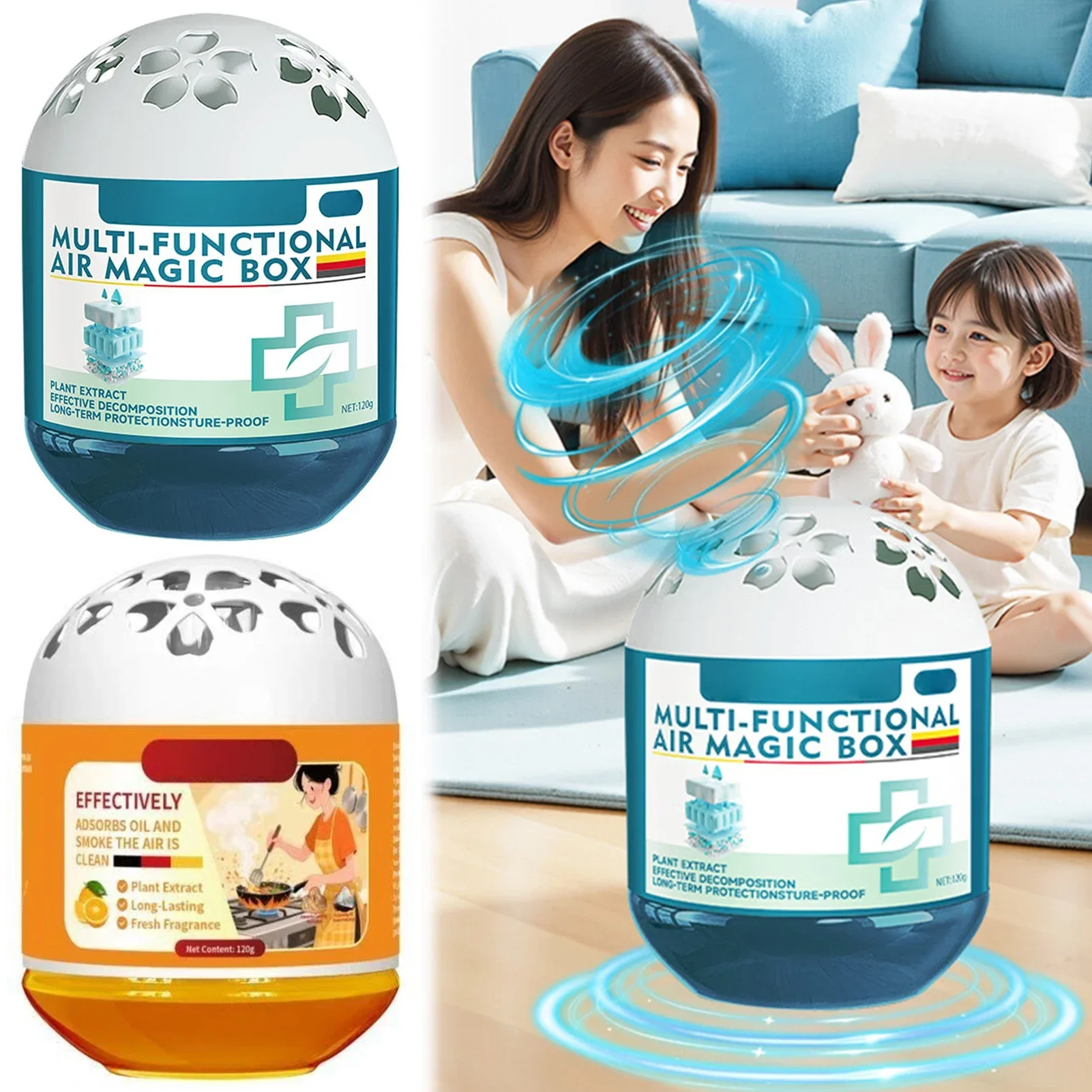 Air Magic Box Purifier - Multi - Odor Eliminator Car ulasan dan harga