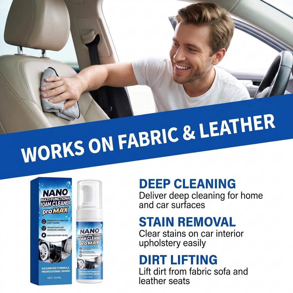 Foam Cleaner Cleaning Stubborn - Odor Eliminator Car ulasan dan harga