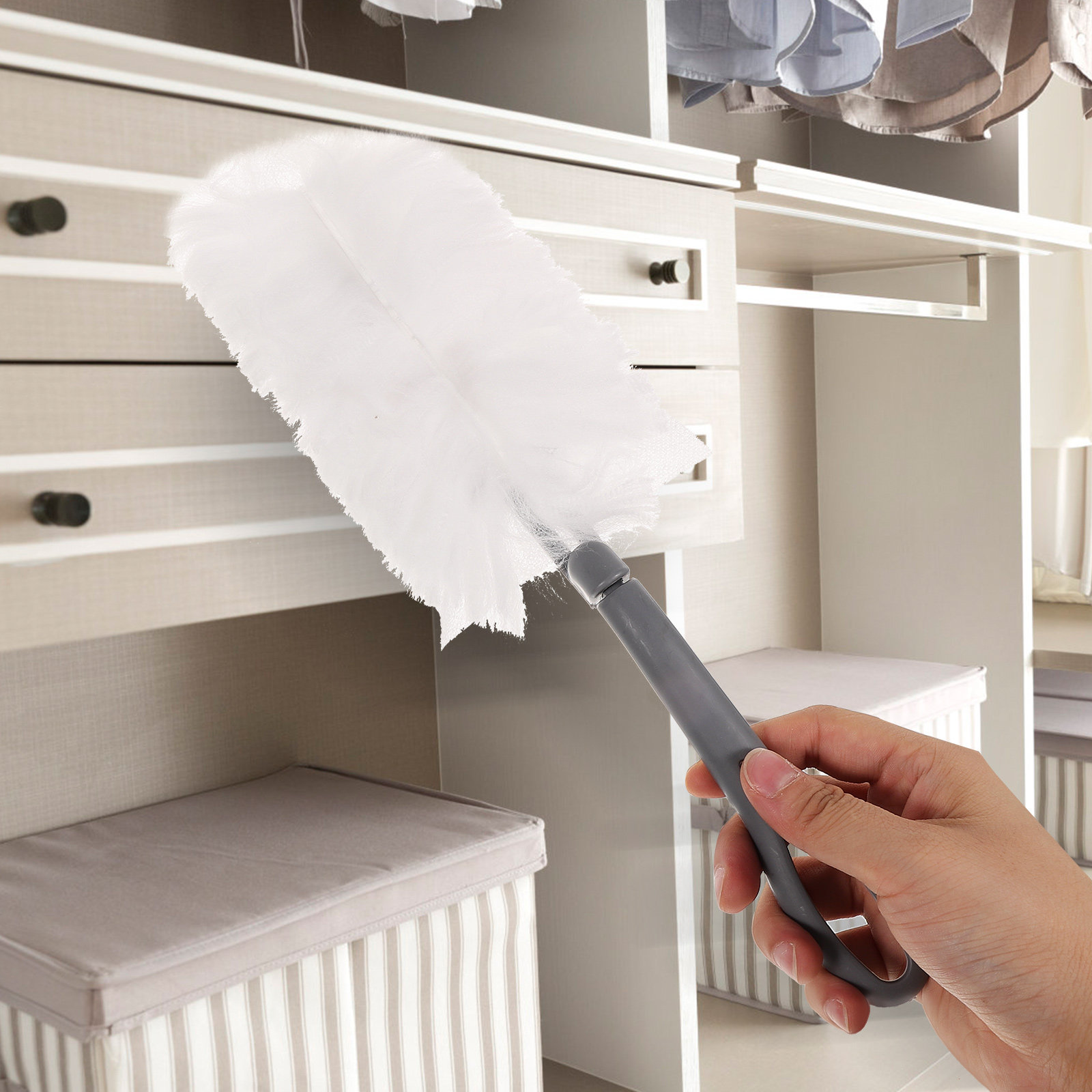 10Pcs Dusting Duster with Hand - Car Cleaning Brush ulasan dan harga