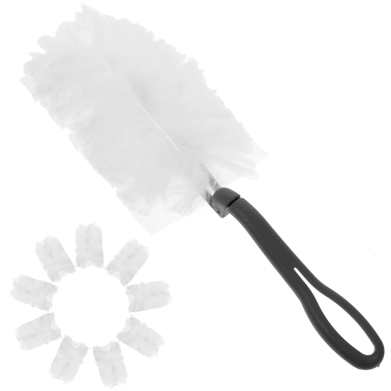 10Pcs Dusting Duster with Hand - Car Cleaning Brush ulasan dan harga