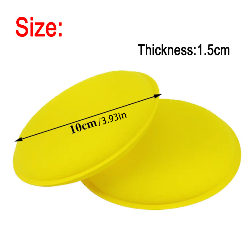 12Pcs Reusable Yellow Round Po - Wax Applicator Pad ulasan dan harga