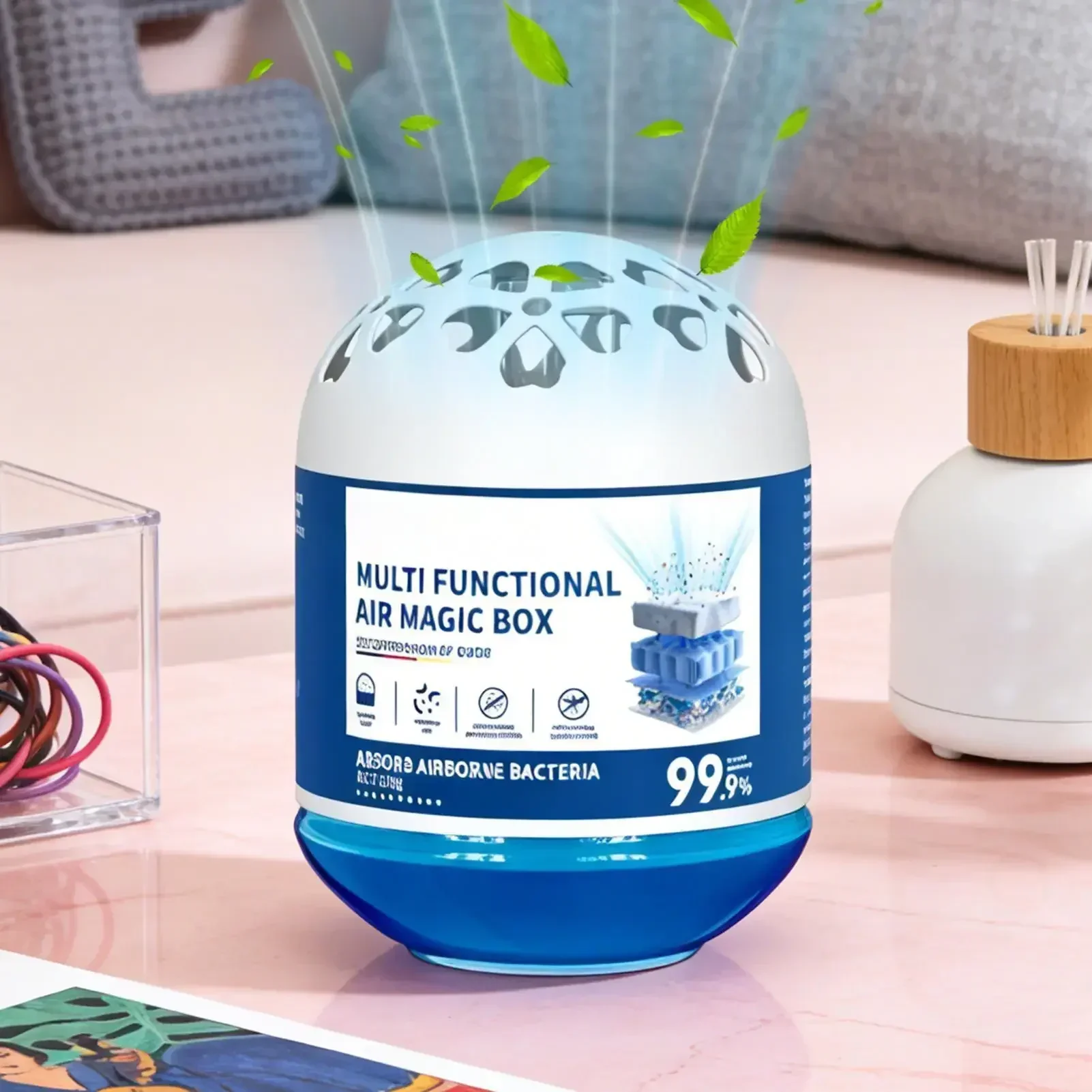 1/2/4PC Natural Air Purifying  - Odor Eliminator Car ulasan dan harga